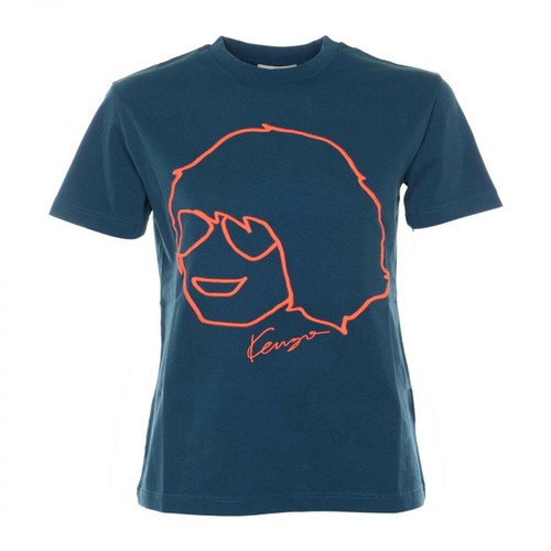 Kenzo, T-shirt Niebieski, female, 362.00PLN