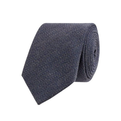 Krawat z mieszanki bawełny i jedwabiu (6,5 cm) 89.99PLN