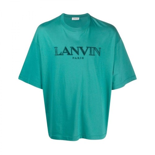 Lanvin, T-shirt Zielony, male, 1158.00PLN