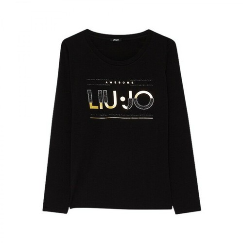 Liu Jo, T-Shirt Czarny, female, 448.20PLN