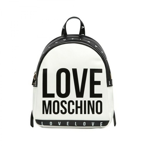 Love Moschino, Backpack Biały, female, 659.00PLN