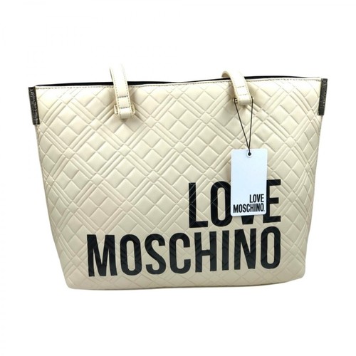 Love Moschino, Shopping BAG Beżowy, female, 527.00PLN