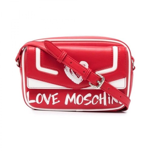 Love Moschino, Sling Bag Czerwony, female, 962.00PLN