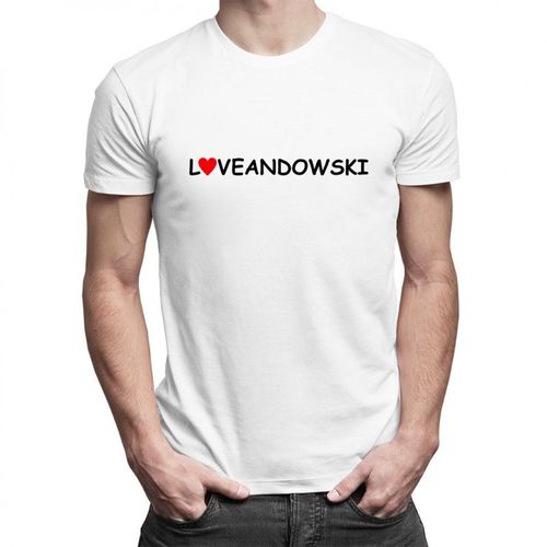 Loveandowski - męska koszulka z nadrukiem 69.00PLN