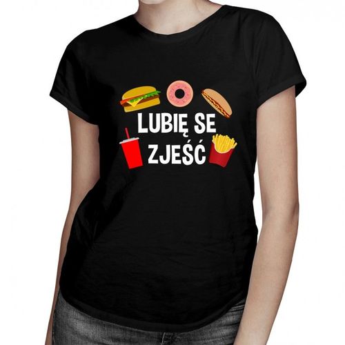 Lubię se zjeść - damska koszulka z nadrukiem 69.00PLN