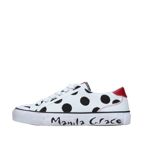 Manila Grace, S631Cp low sneakers Biały, female, 529.00PLN
