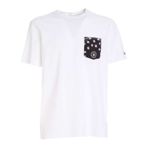 MC2 Saint Barth, T-Shirt jmfu10 Biały, male, 260.00PLN