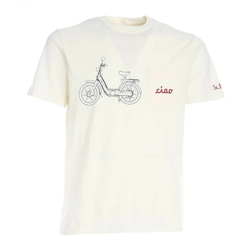 MC2 Saint Barth, T-shirts and Polos White Biały, male, 301.00PLN