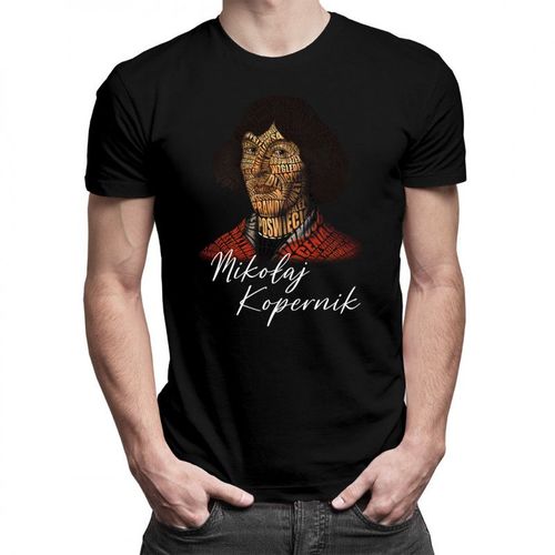 Mikołaj Kopernik - męska koszulka z nadrukiem 69.00PLN