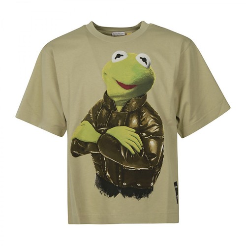 Moncler, Muppets T-Shirt Beżowy, male, 1314.00PLN
