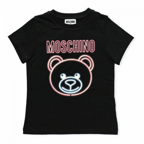 Moschino, T-Shirt Czarny, female, 1490.00PLN