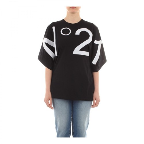 N21, F101 6314 T-shirt Czarny, female, 445.00PLN