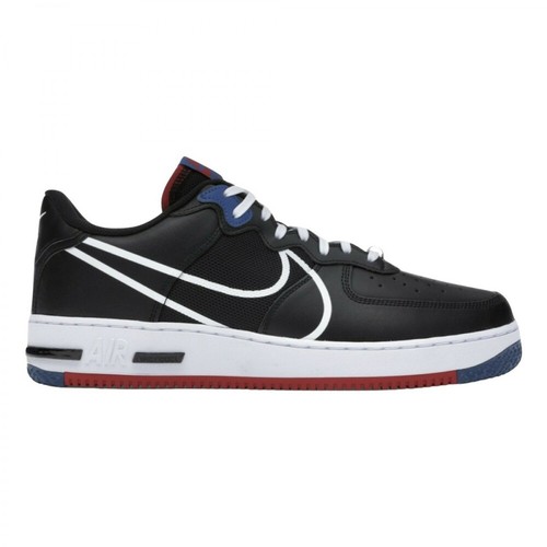Nike, Air Force 1 Low React Sneakers Czarny, male, 1311.00PLN