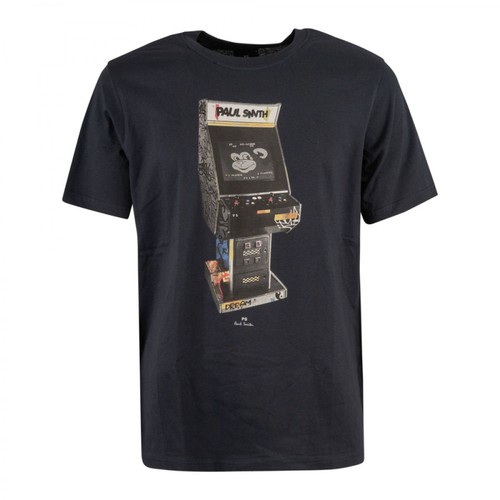 Paul Smith, T-shirt Czarny, male, 365.00PLN