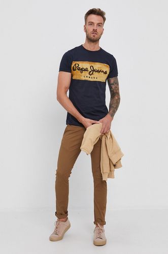 Pepe Jeans T-shirt bawełniany Charing 89.99PLN