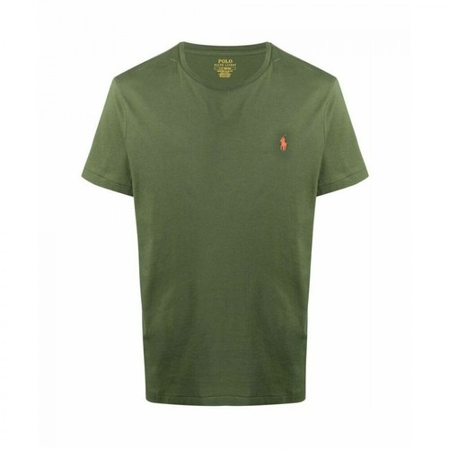 Ralph Lauren, Custom Slim Fit T-Shirt Zielony, male, 406.00PLN