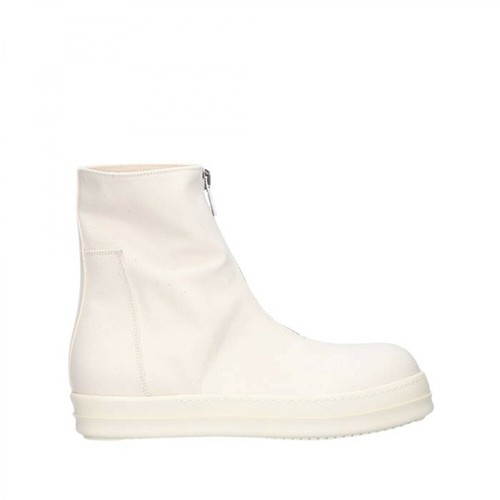 Rick Owens, Zip Front Sneakers Beżowy, male, 2413.85PLN