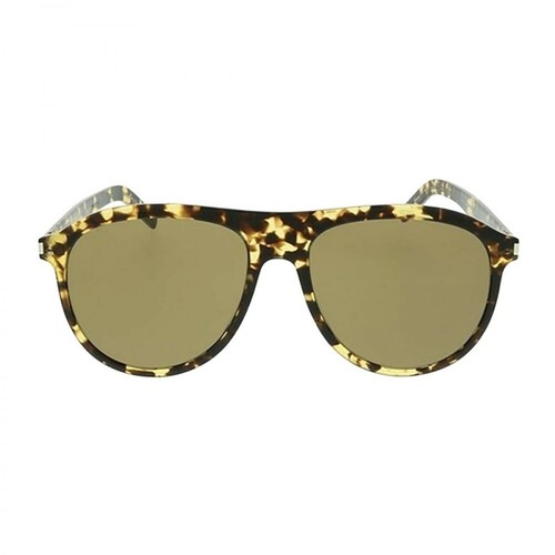 Saint Laurent, SL 432 Slim 004 sunglasses Żółty, male, 1257.00PLN