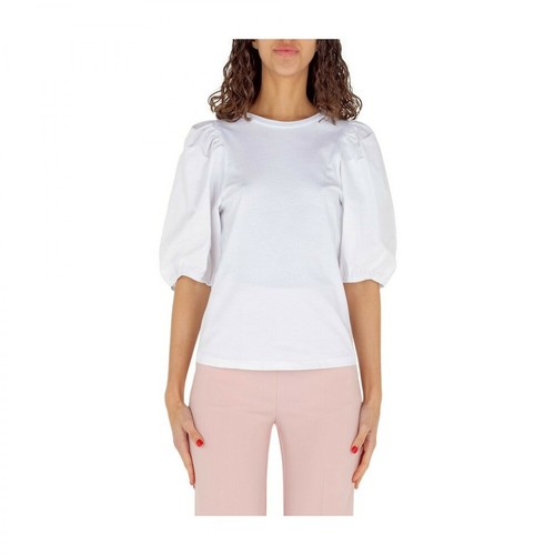 Silvian Heach, T-shirt con maniche a sbuffo Ategina Pgp22535Ts Biały, female, 263.00PLN