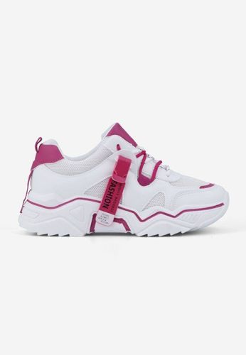 Sneakersy biało różowe 7 Lydie 62.99PLN