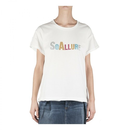 SoAllure, t-shirt S4019 Biały, female, 281.00PLN