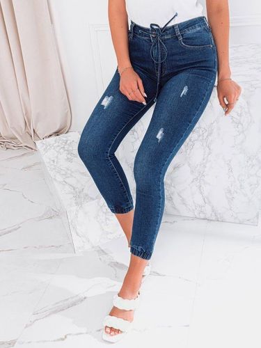Spodnie damskie jeansowe 084PLR - ciemnoniebieskie 49.99PLN