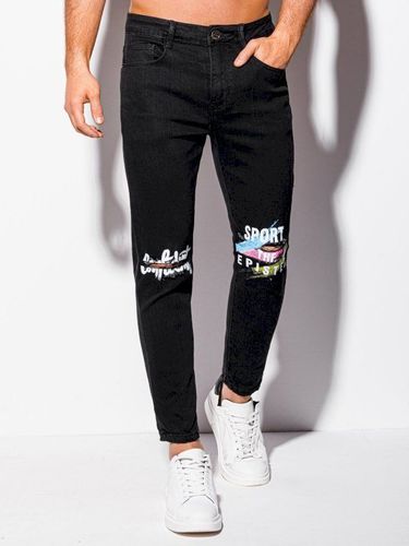 Spodnie męskie jeansowe 1070P - czarne 19.99PLN