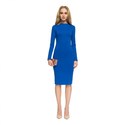 Style, Sukienka z długimi rękawami Niebieski, female, 165.00PLN