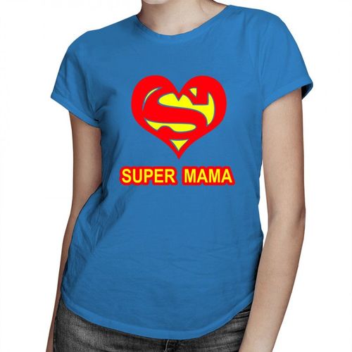 Super mama - damska koszulka z nadrukiem 69.00PLN