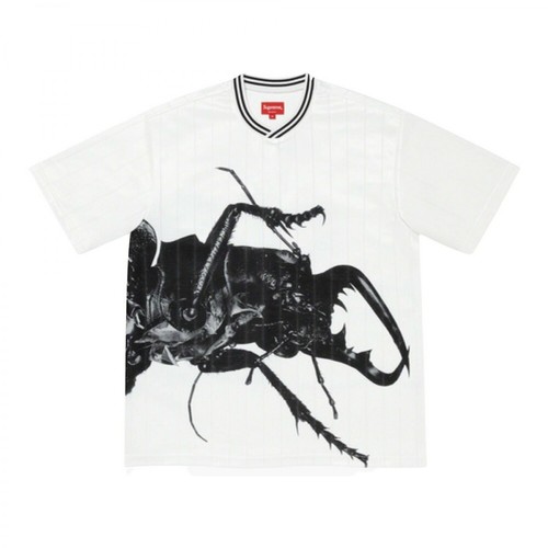 Supreme, Beetle Soccer Top T-Shirt Biały, male, 3654.00PLN