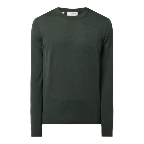 Sweter z mieszanki wełny merino model ‘Town’ 199.99PLN