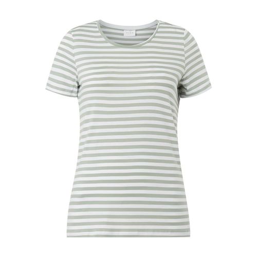 T-shirt z bawełny ekologicznej ze wzorem w paski model ‘Visus’ 44.99PLN
