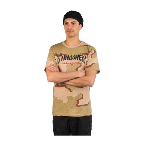 Thrasher, T-shirt Beżowy, male, 251.00PLN