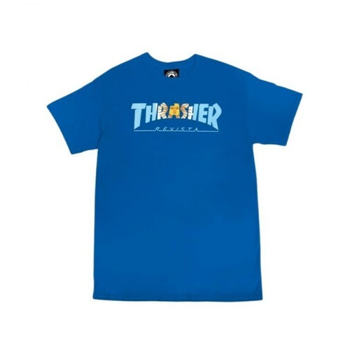 Thrasher, T-shirt Niebieski, male, 256.00PLN