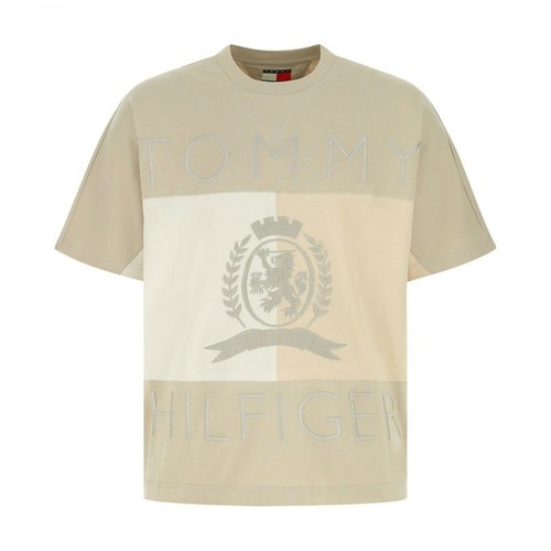 Tommy Hilfiger, T-Shirt Beżowy, male, 593.00PLN