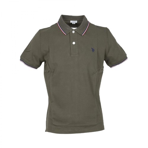 U.s. Polo Assn., T-shirt Zielony, male, 556.00PLN