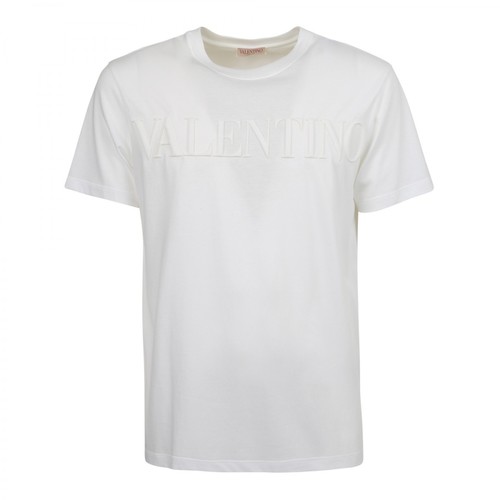 Valentino, T-Shirt Logo Biały, male, 1802.00PLN