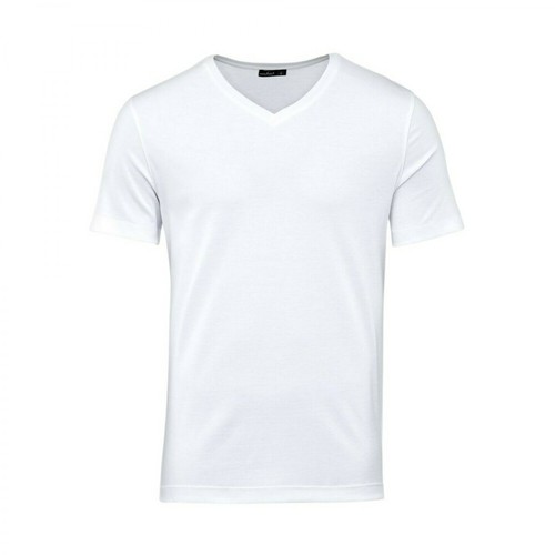 van Laack, T-Shirt V-Neck Biały, male, 456.00PLN