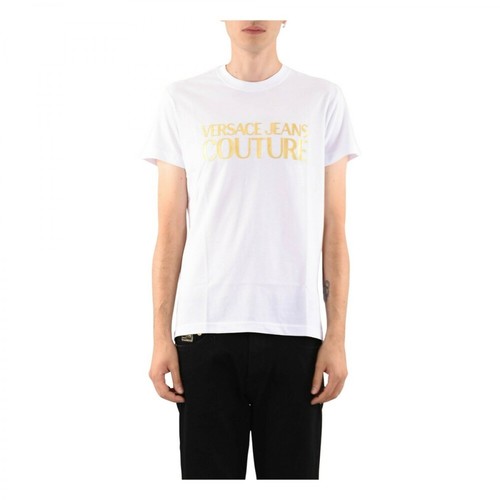 Versace Jeans Couture, T-shirt Biały, male, 739.00PLN