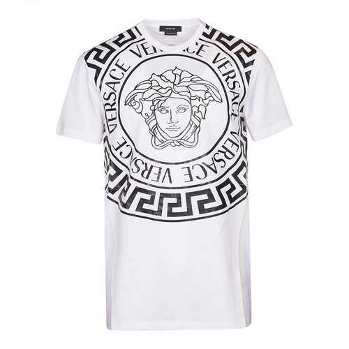 Versace, T-shirt Biały, male, 1642.00PLN
