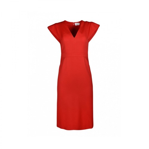 Alexander McQueen, Wool Dress Czerwony, female, 2964.00PLN