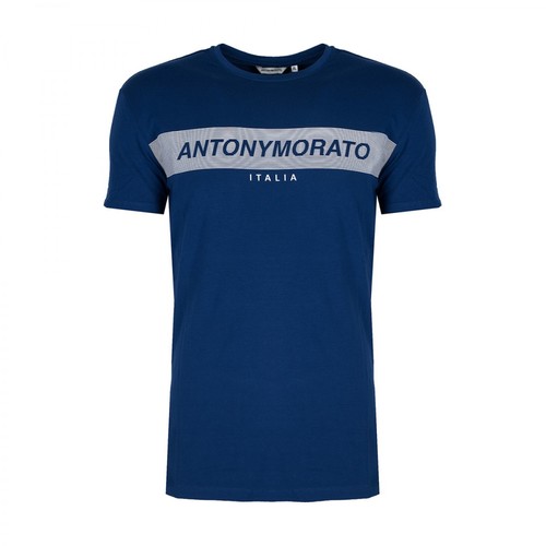 Antony Morato, T-shirt Niebieski, male, 109.00PLN