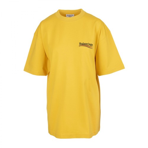 Balenciaga, T-shirt Żółty, female, 2121.00PLN