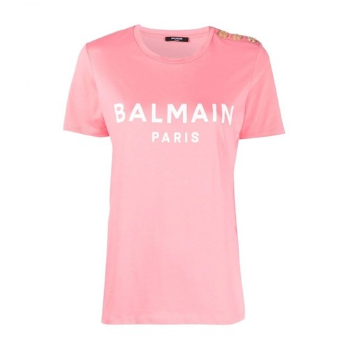 Balmain, T-shirt Różowy, female, 1596.00PLN