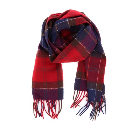 Barbour, Holden Tartan scarf Czerwony, male, 361.00PLN