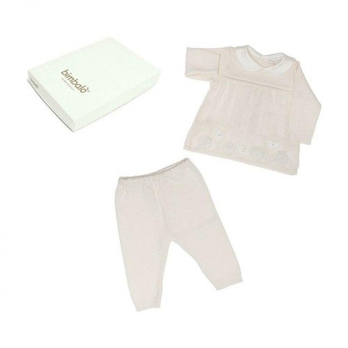 Bimbalo, SET pantalones y jersey para bebé niña invierno con manga larga Biały, female, 696.80PLN