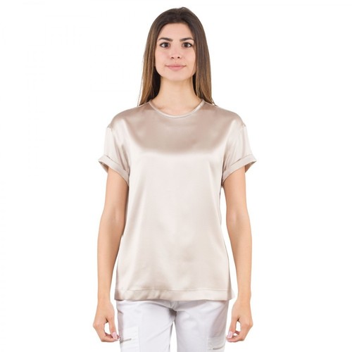 Brunello Cucinelli, T-shirt Beżowy, female, 3385.80PLN