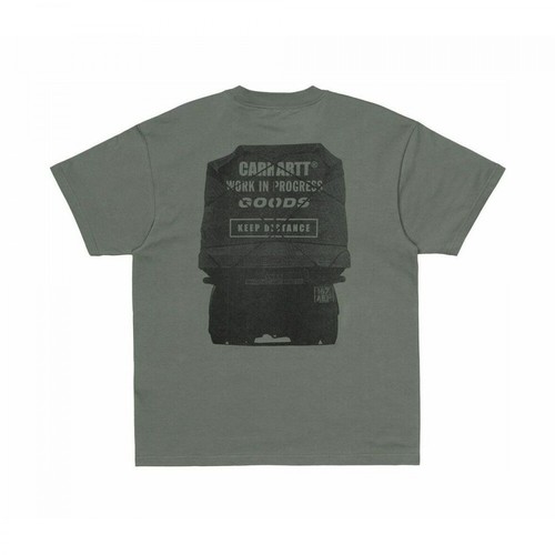 Carhartt Wip, Goods t-shirt Szary, male, 274.00PLN