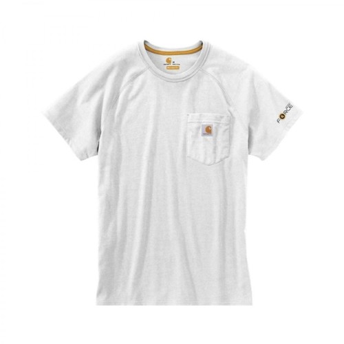 Carhartt Wip, T-shirt Biały, male, 219.00PLN