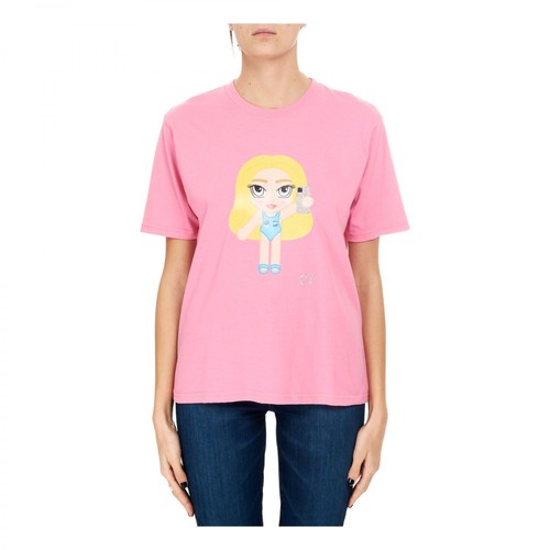 Chiara Ferragni Collection, T-shirt Różowy, female, 347.00PLN